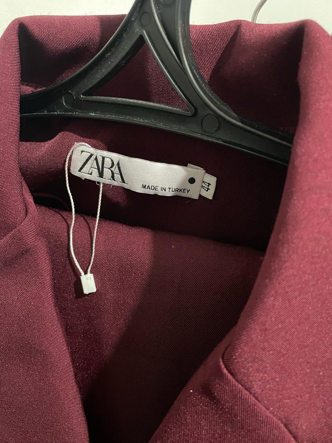 Zara бордовые двойка Zara — фото 2