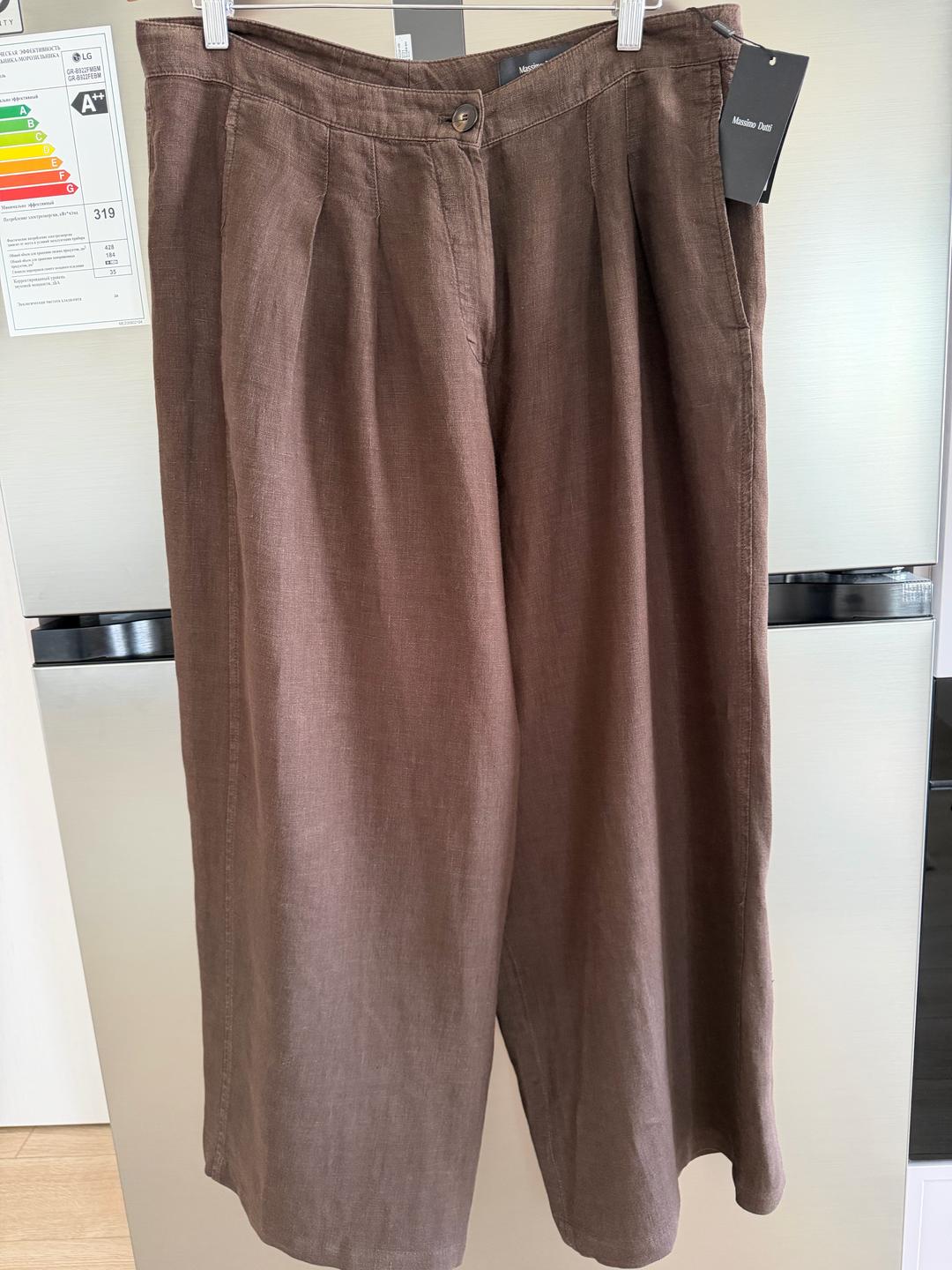 Massimo Dutti Брюки Massimo Dutti, 100 лен — фото 2