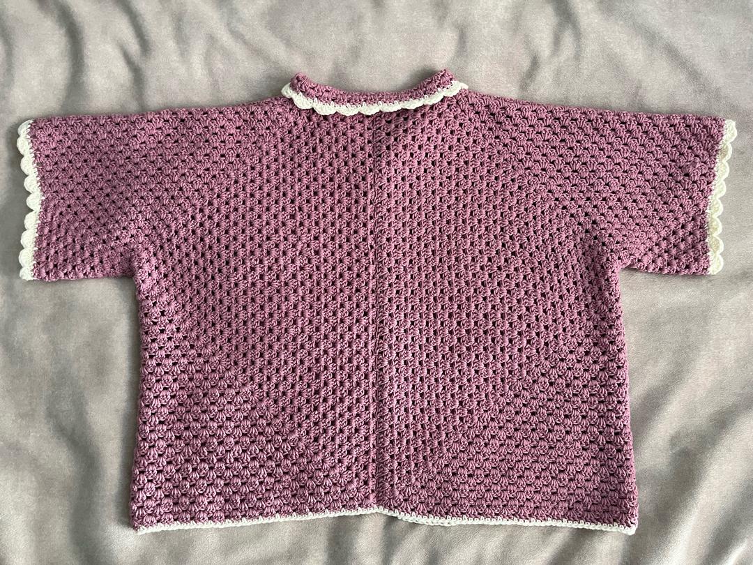Handmade (ручная работа) Вязаная рубашка — фото 2