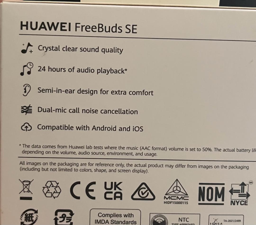 Huawei Huawei free buds se наушники — фото 2