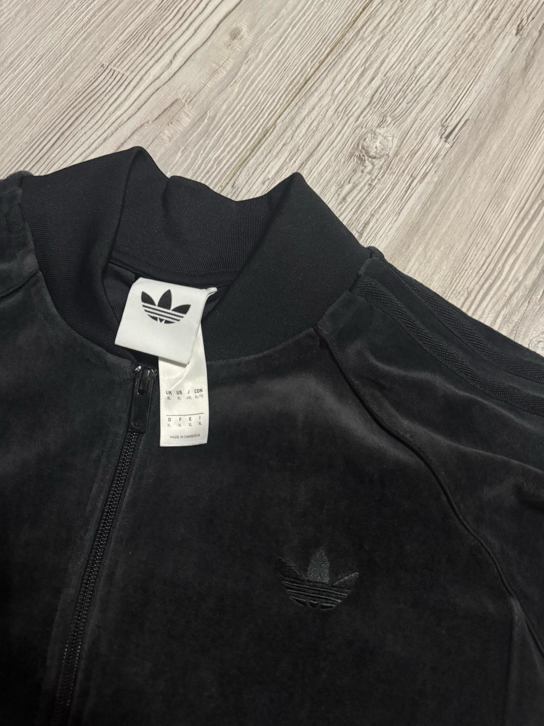 Adidas Олимпийка adidas велюровая — фото 2