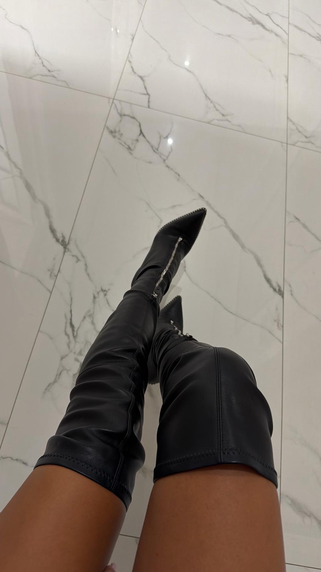 Alexander Wang Осенне весение ботфорды, без меха — фото 2