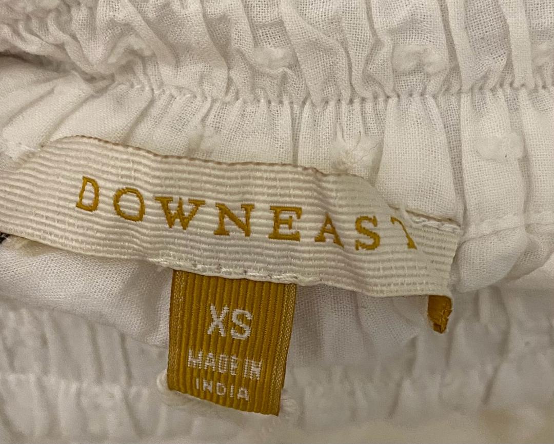 DownEast Белая длинная юбка — фото 2
