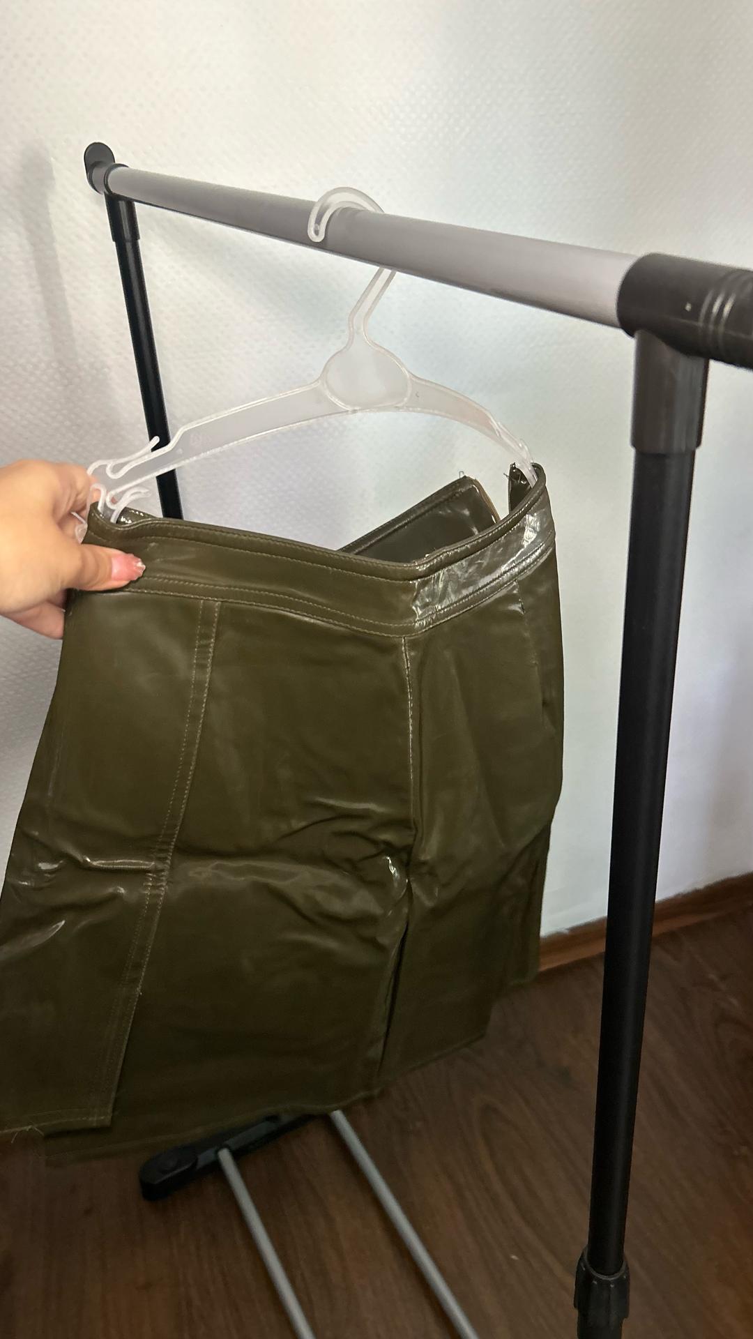 Нет бренда Юбка из экокожи — фото 2