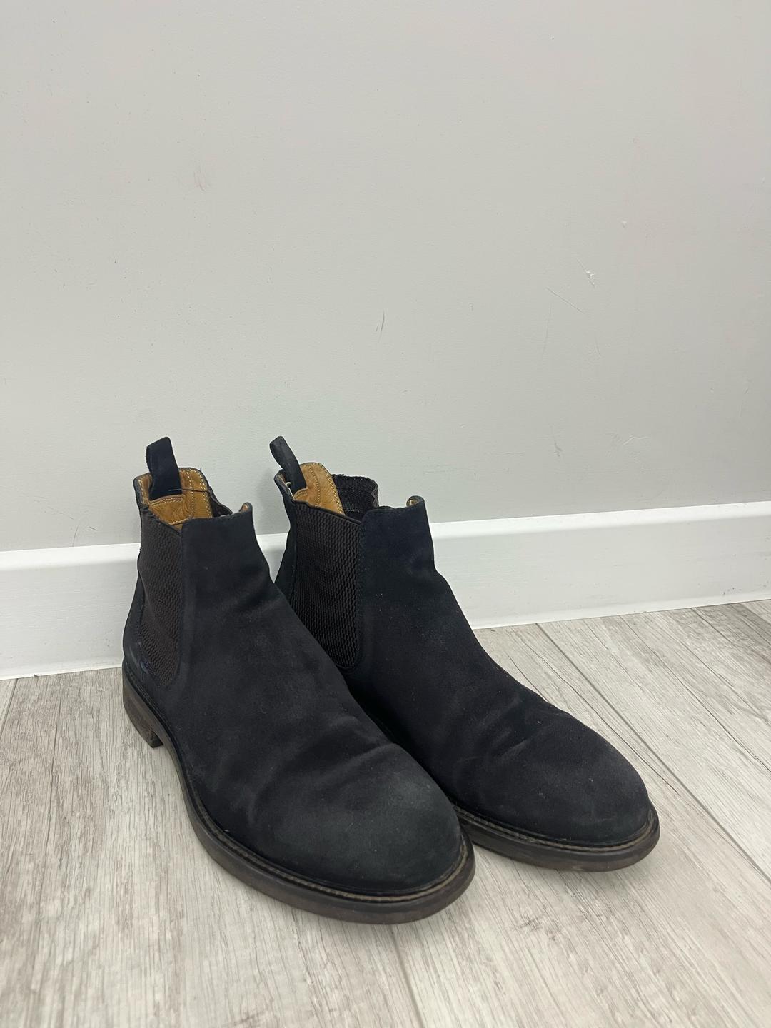 Massimo Dutti Ботинки Челси Темносиние Massimo Dutti — фото 2