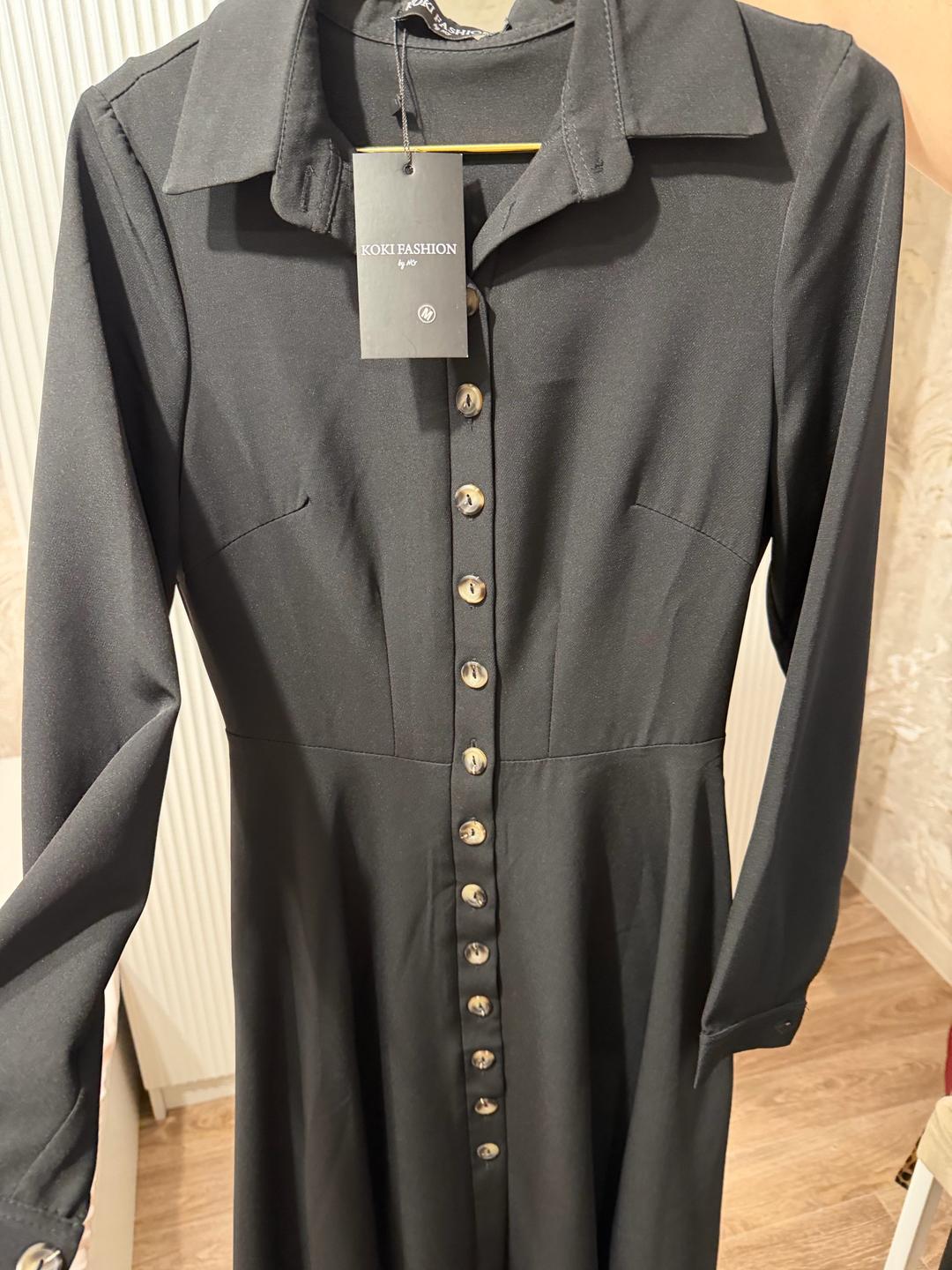 koki fashion Черное платье — фото 2