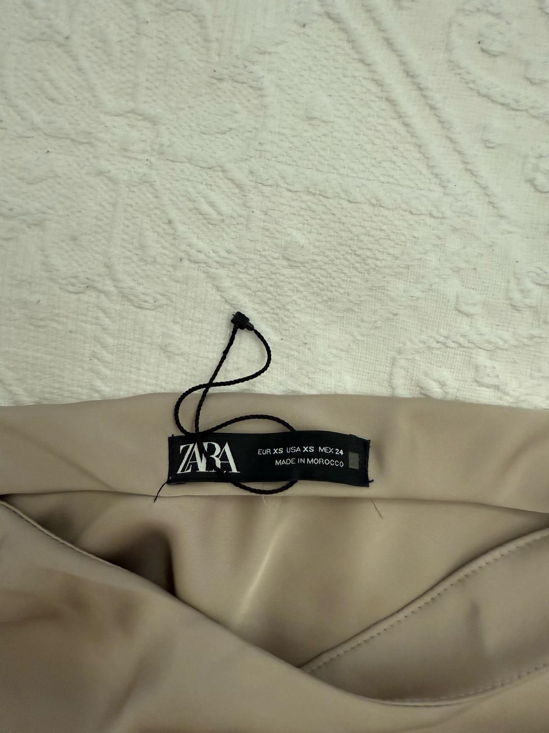 Zara Атласная юбка миди Zara — фото 2