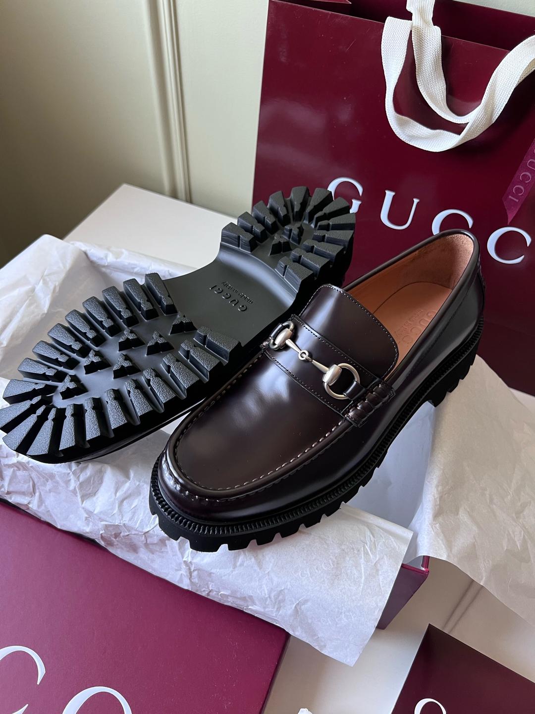 Gucci Новые лоферы Gucci унисекс — фото 2