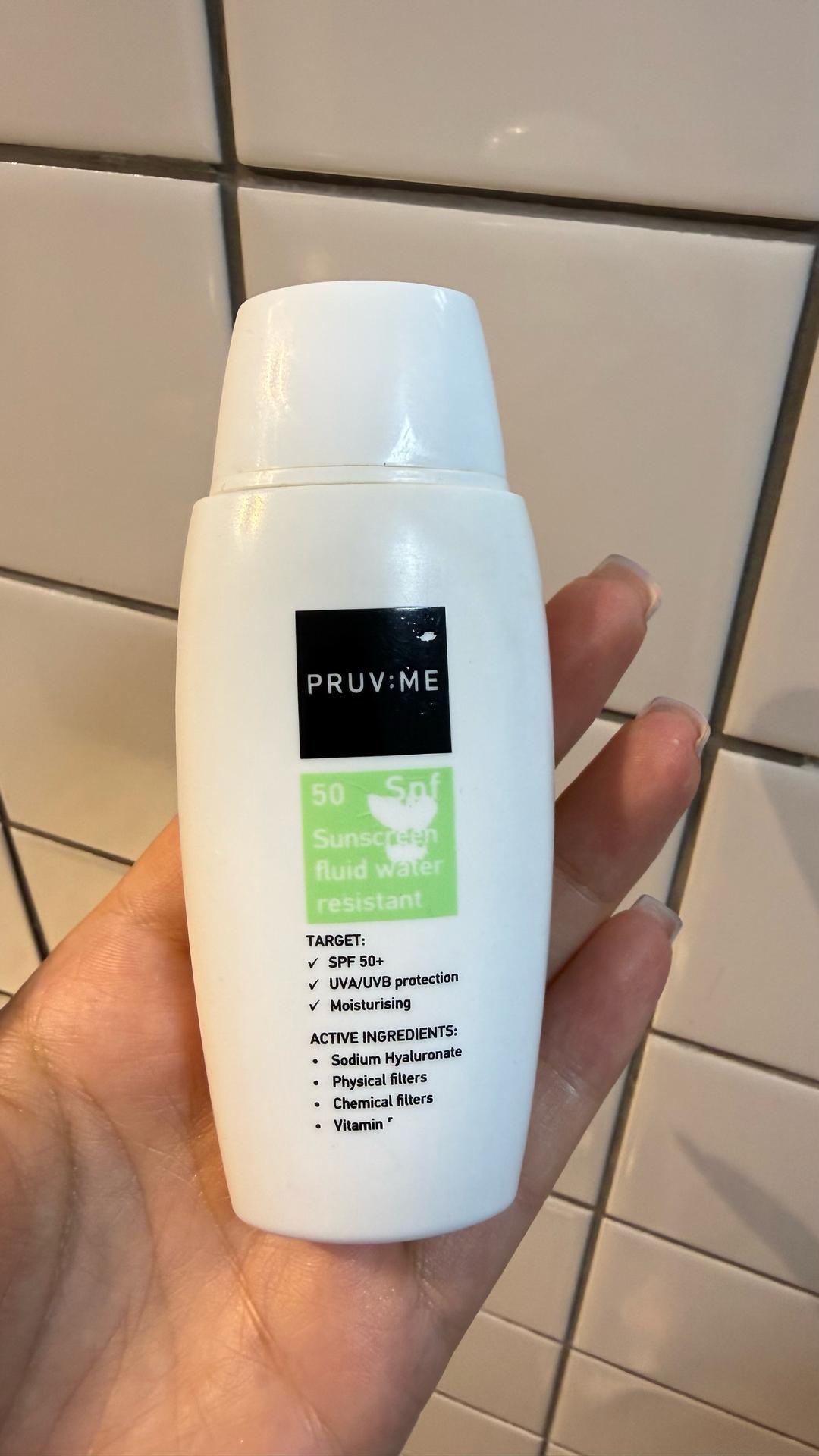 pruv:me SPF Sunscreen fluid SPF 50+ — фото 2