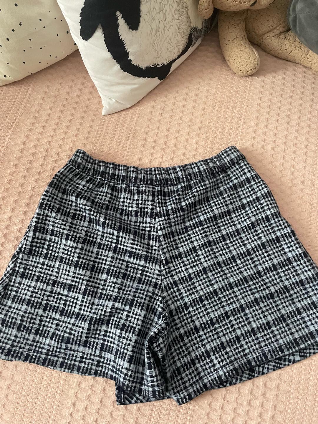 Zara Юбка-шорты ZARA в клетку — фото 2