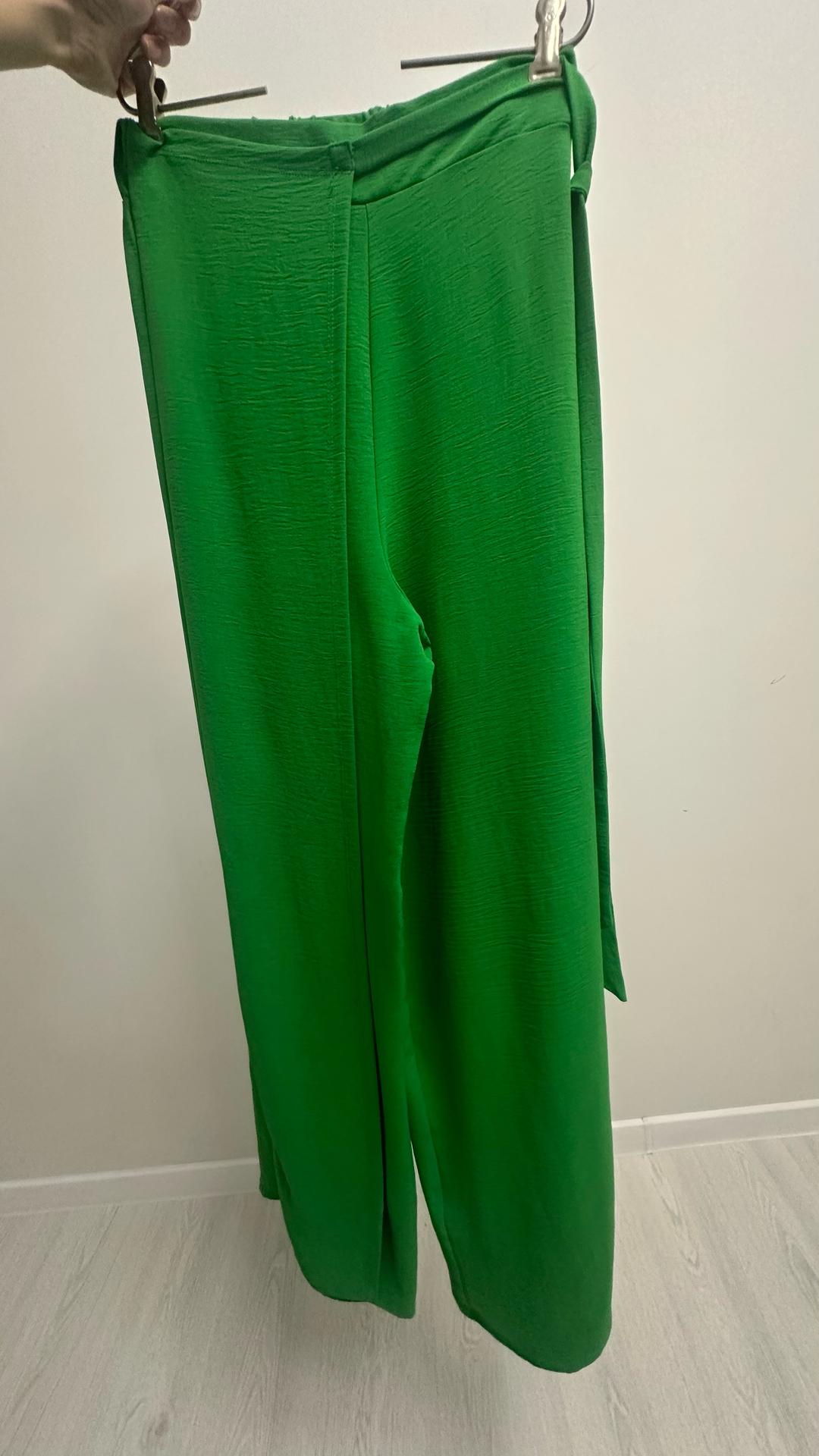 Zara Зеленые брюки Zara — фото 2