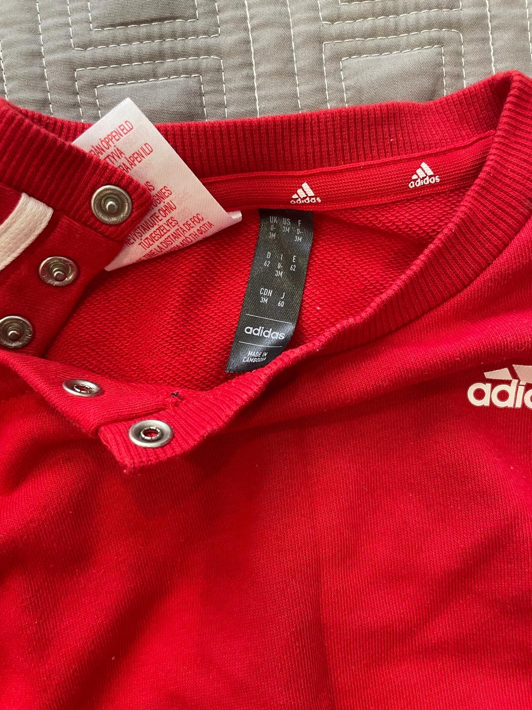 Adidas Детский спортивный костюм adidas 0-3 месяца — фото 2