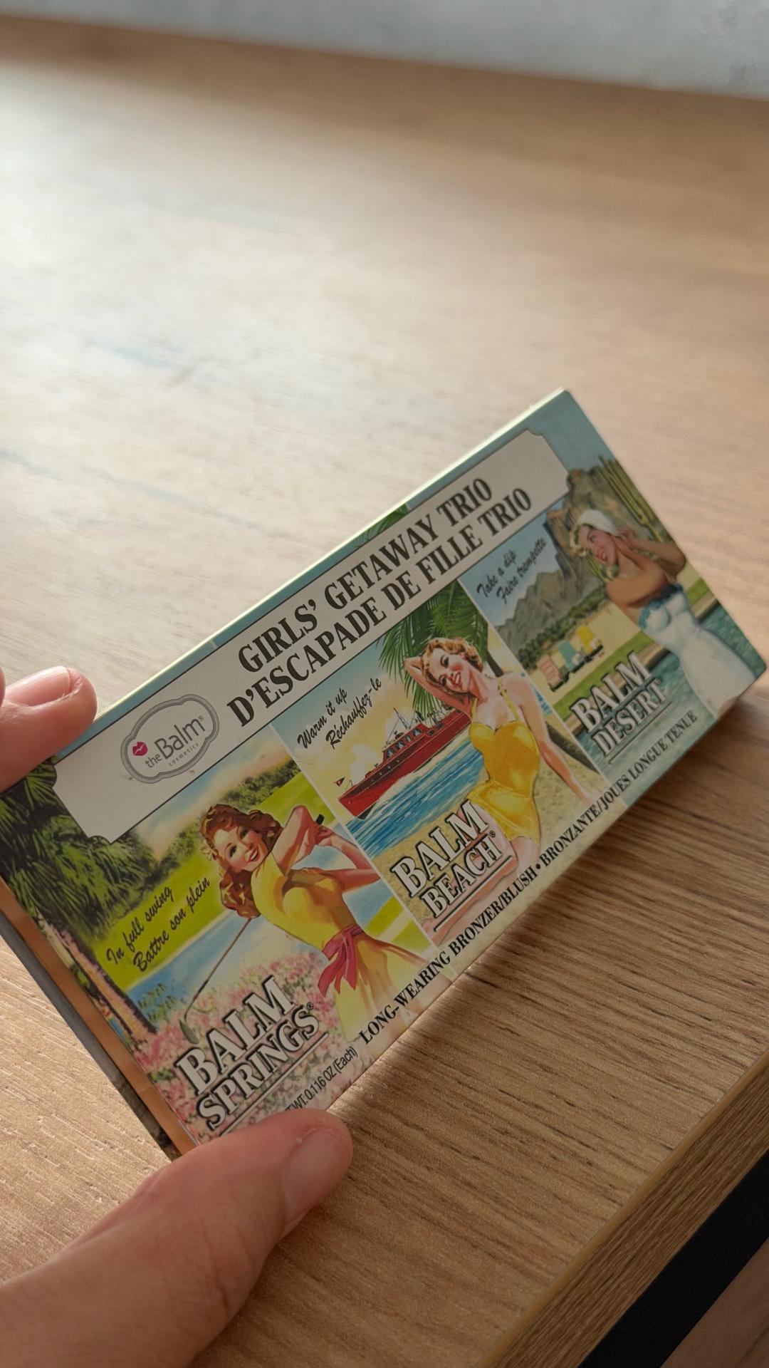 theBalm theBalm Trio палетка для лица — фото 2