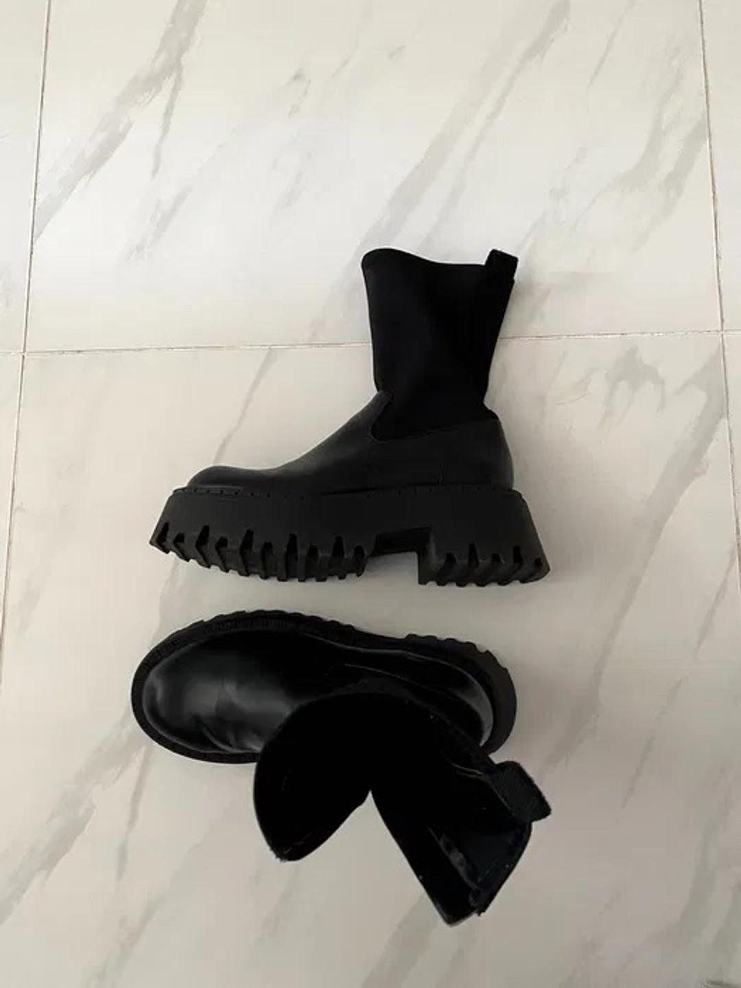 Zara Ботинки Zara на платформе демисезонные — нужен ремонт стельки — фото 2