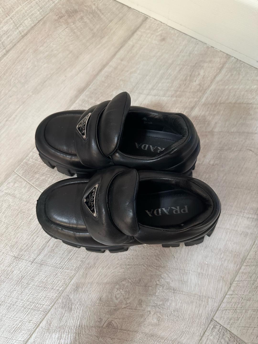 Prada Prada лоферы на платформе — фото 2