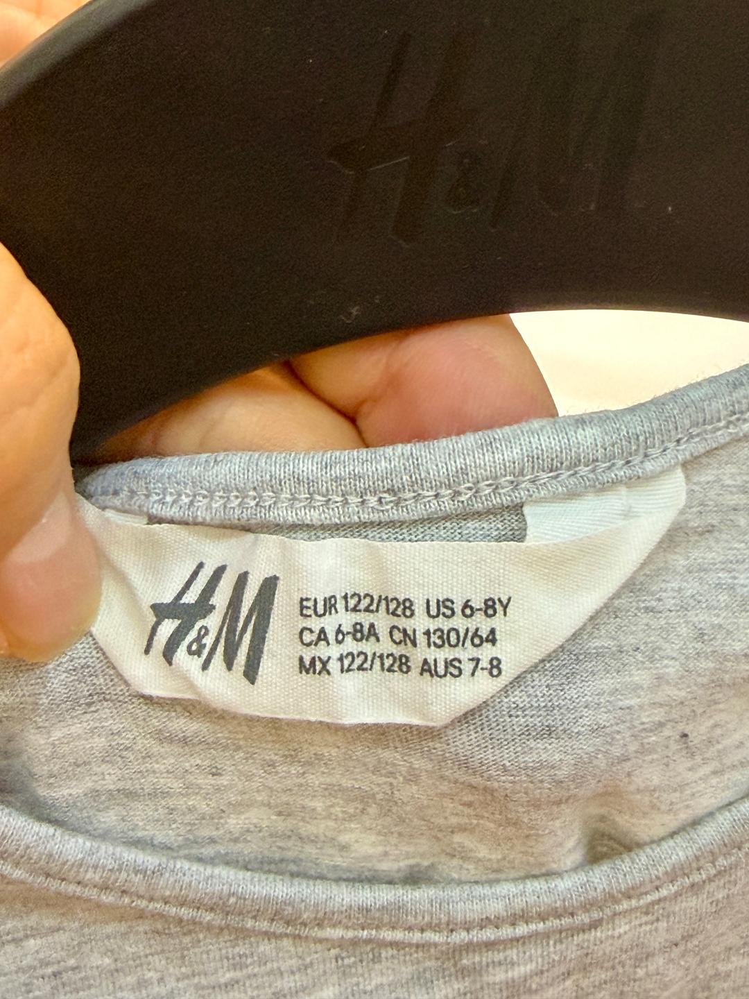 H&M Хлопковое платье H&M для девочки — фото 2