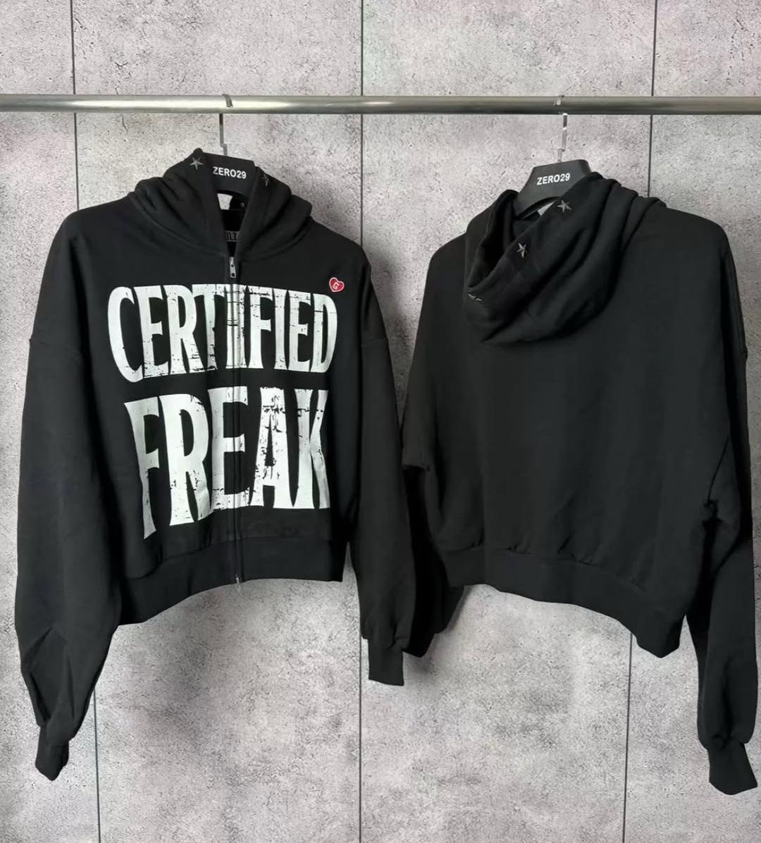 Grailz Project Худи на молнии Certified Freak — фото 2