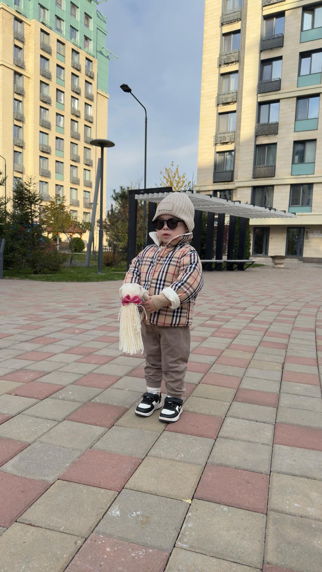 Нет бренда Детская демисезонная куртка двусторонняя — фото 2