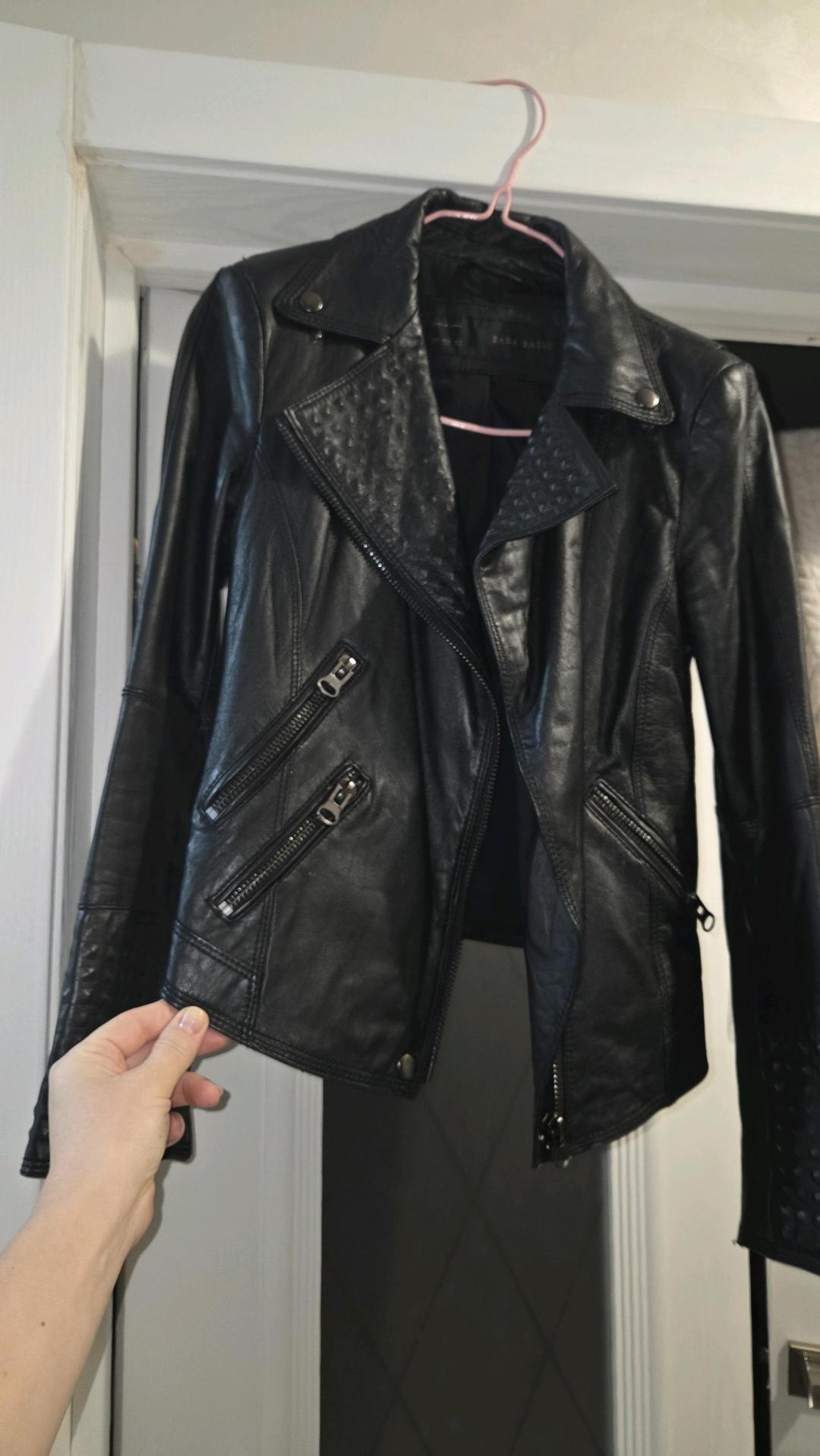 Zara Продам кожанную куртку — фото 2