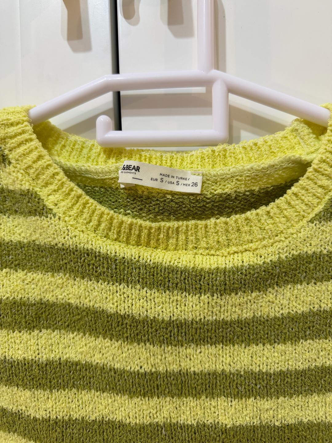 Pull & Bear Топ Pull&Bear в полоску — фото 2