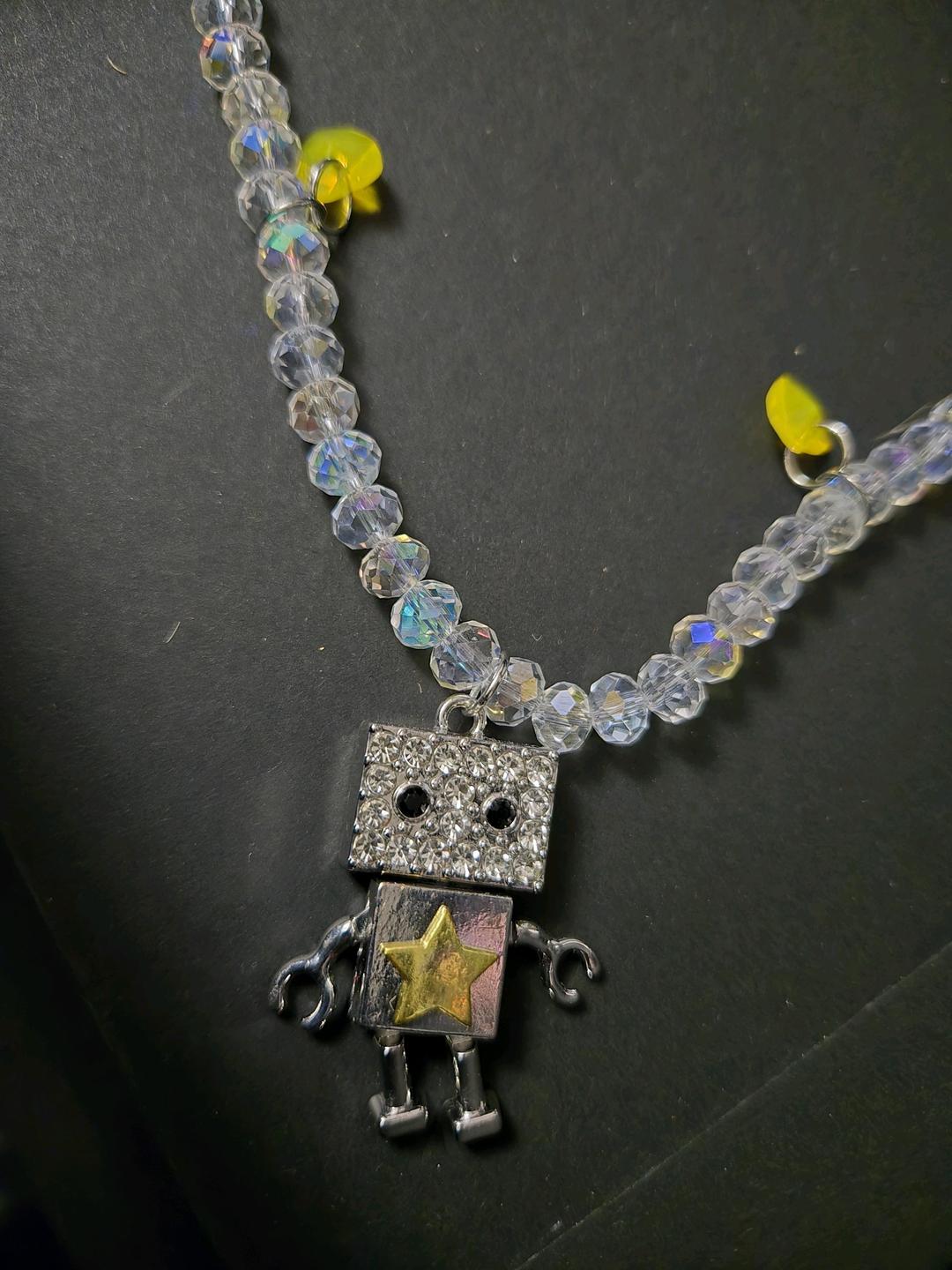 Monshaq Art Ожерелье 💛 Swarovski — фото 2