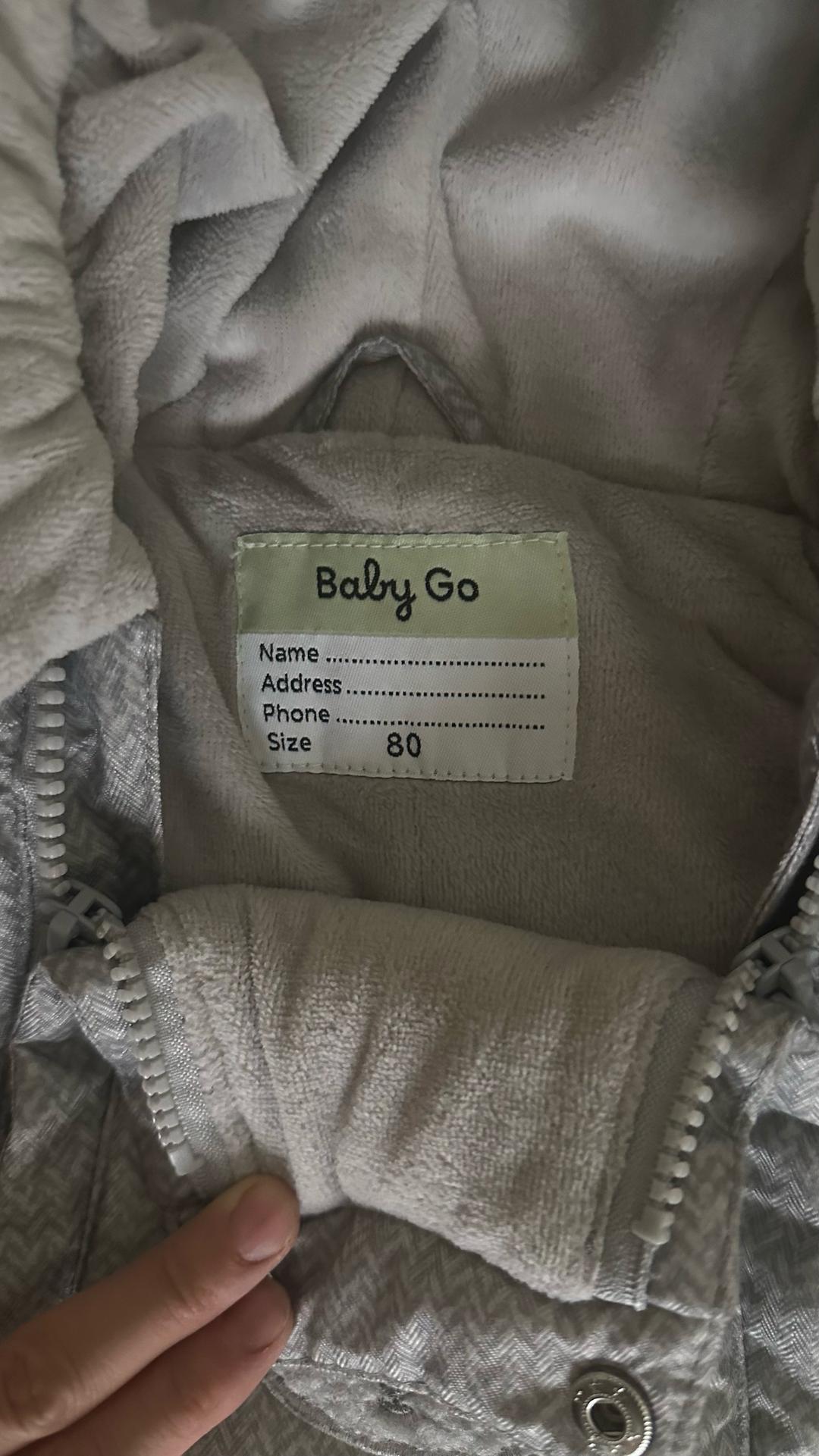 Baby Go Комбинезон зима 80 — фото 2