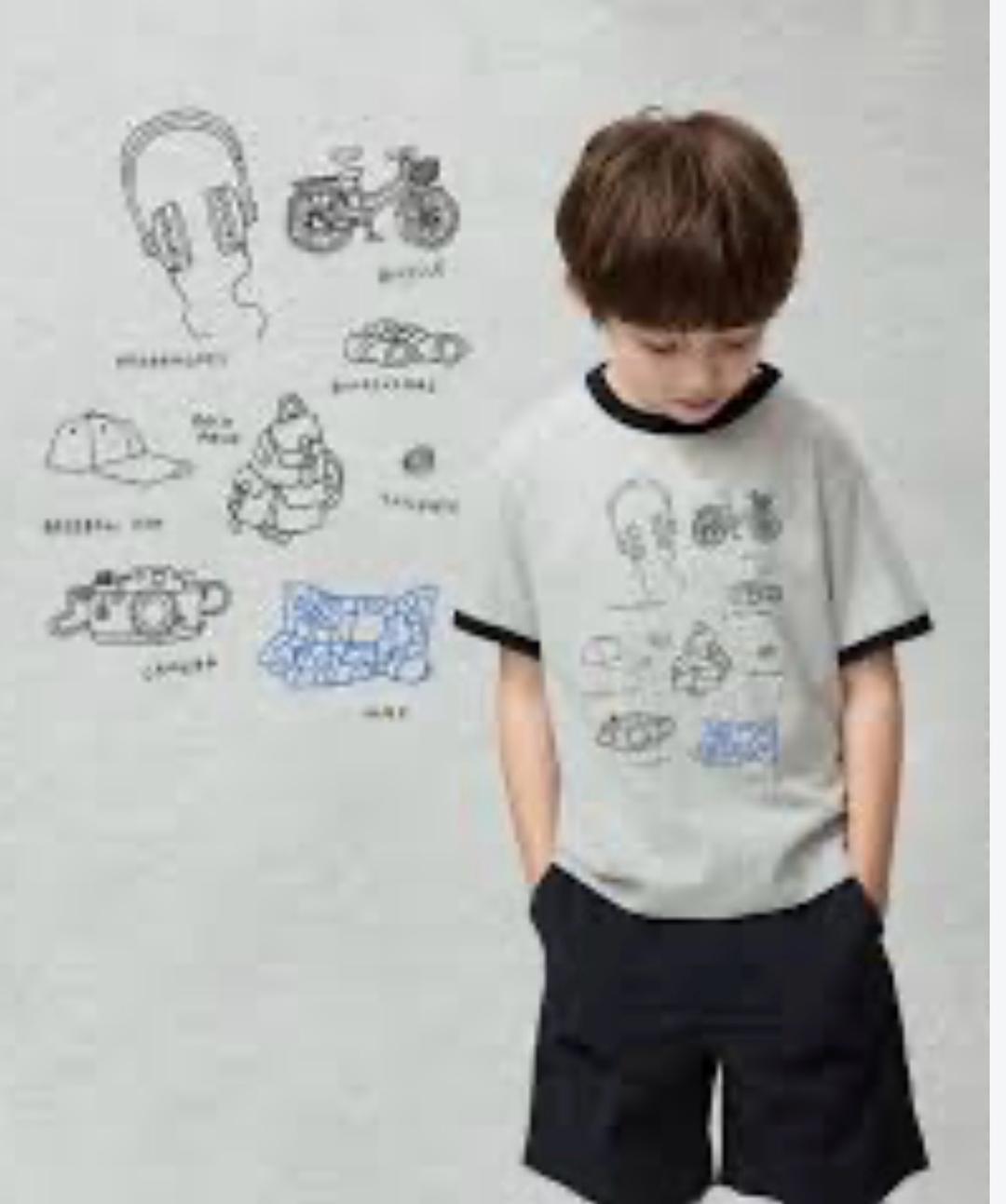 Uniqlo Футболка Uniqlo с принтом — фото 2
