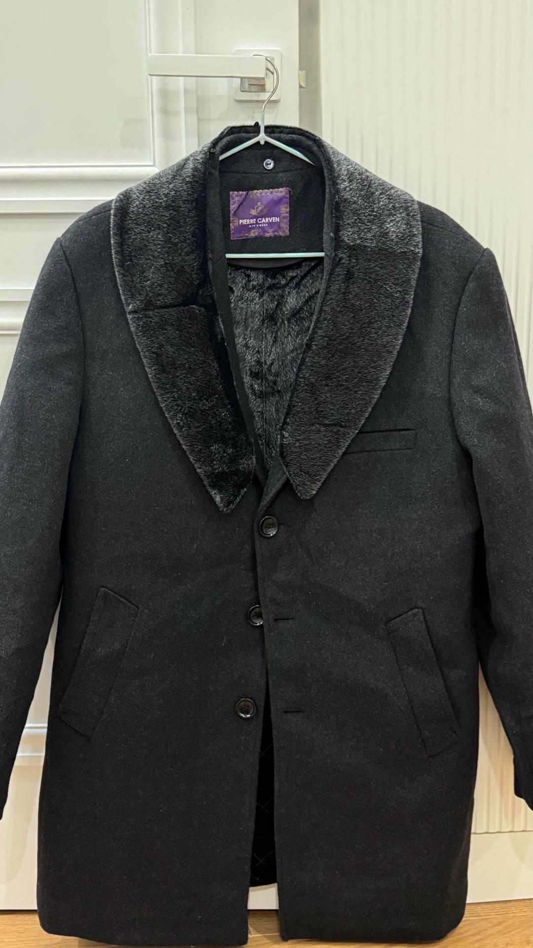 pierre carven Мужское пальто — фото 2