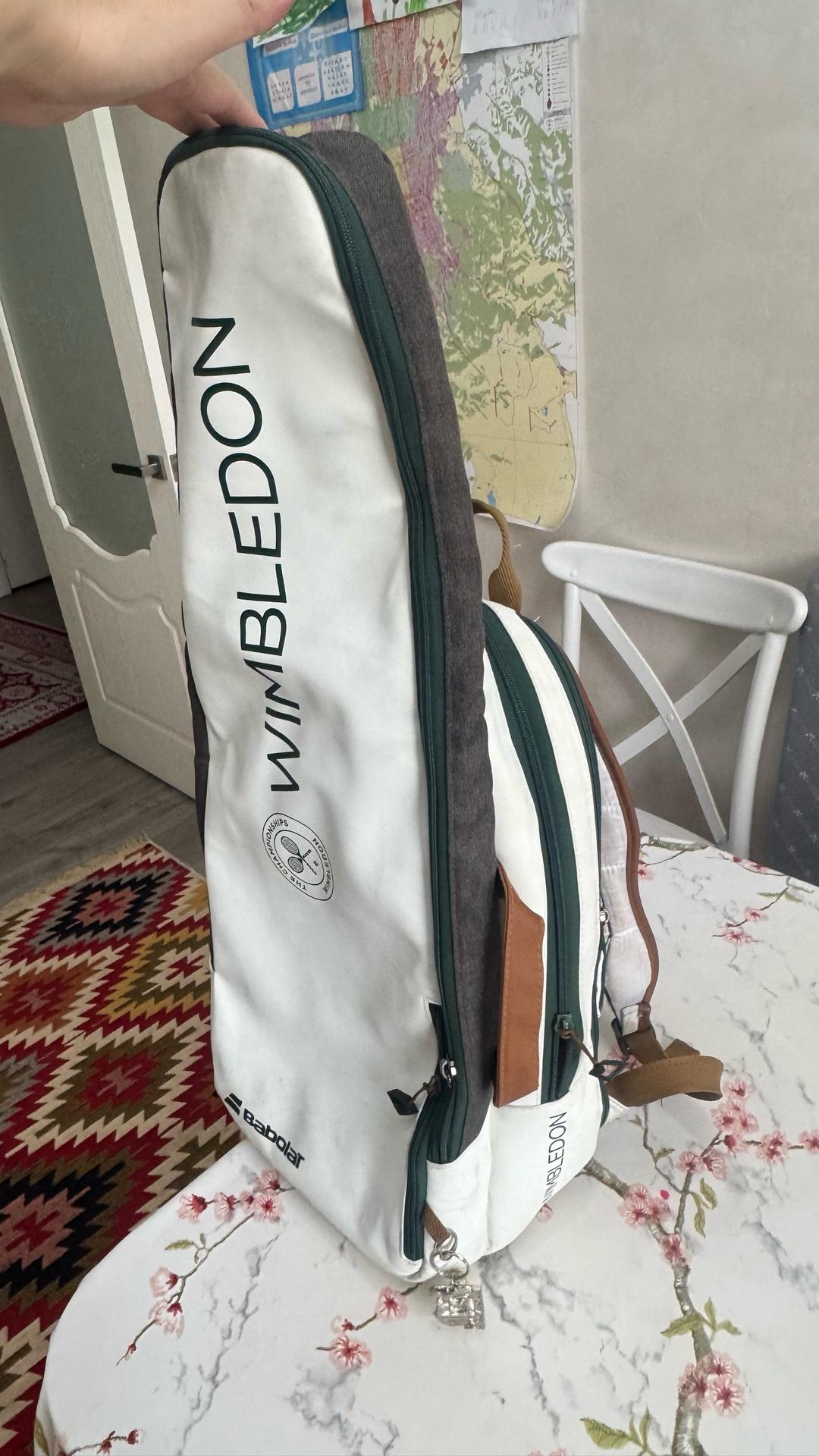 Babolat Теннисная сумка Babolat из натуральной кожи — оригинал — фото 2