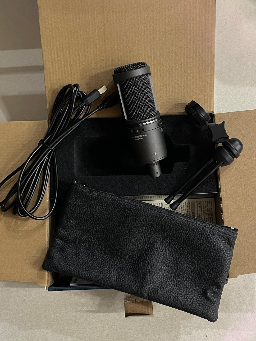 Audio Technica Микрофон Audio-Technica AT2020 USB PLUS черный — фото 2