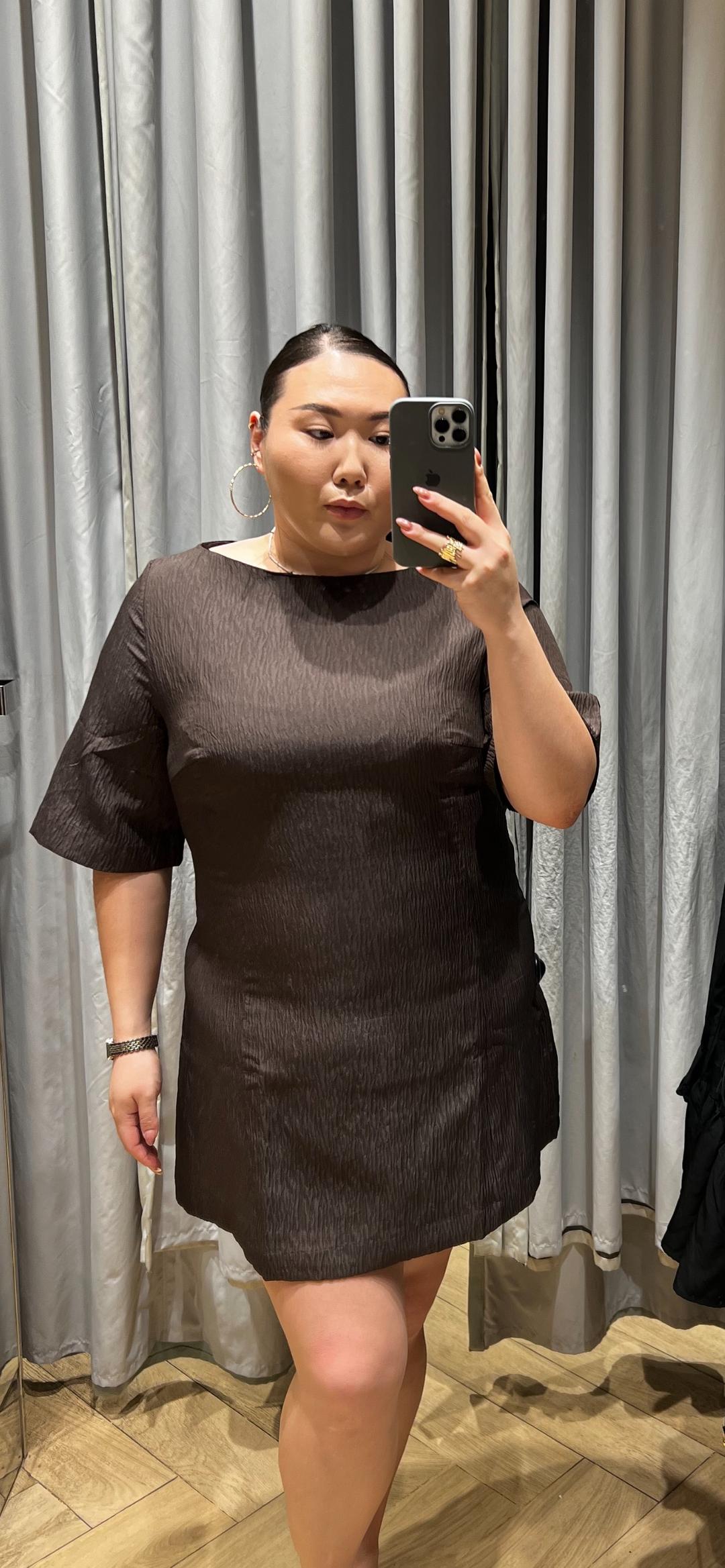 H&M Коричнево платье — фото 2