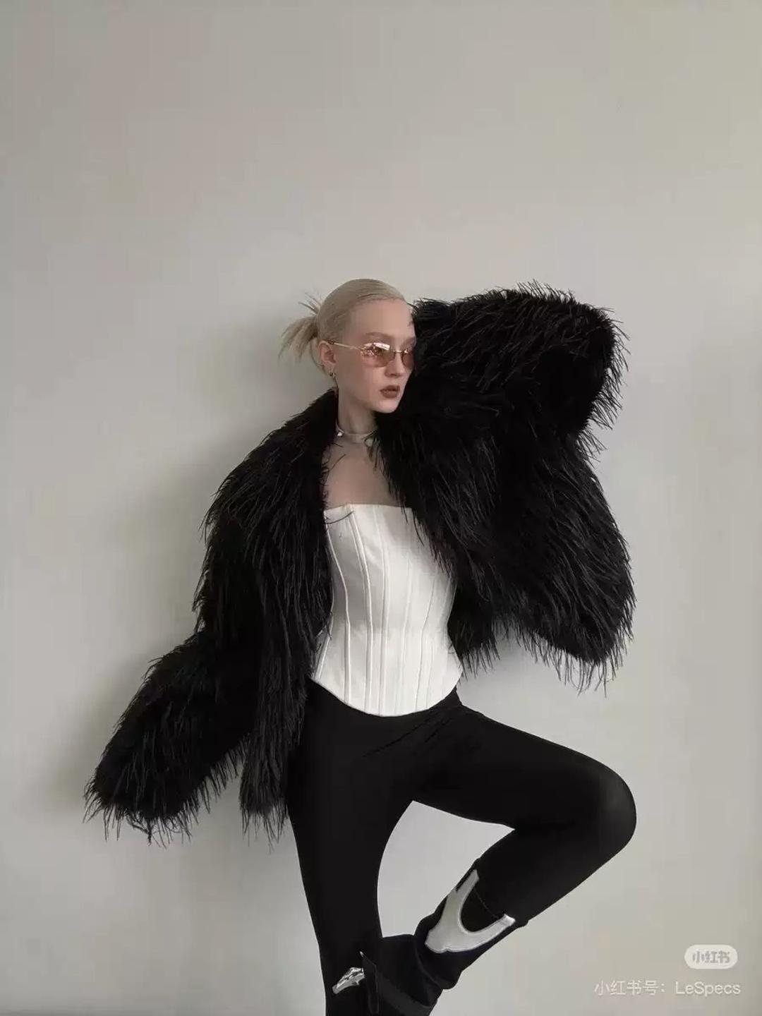 Нет бренда Шуба из искусственного меха — фото 2