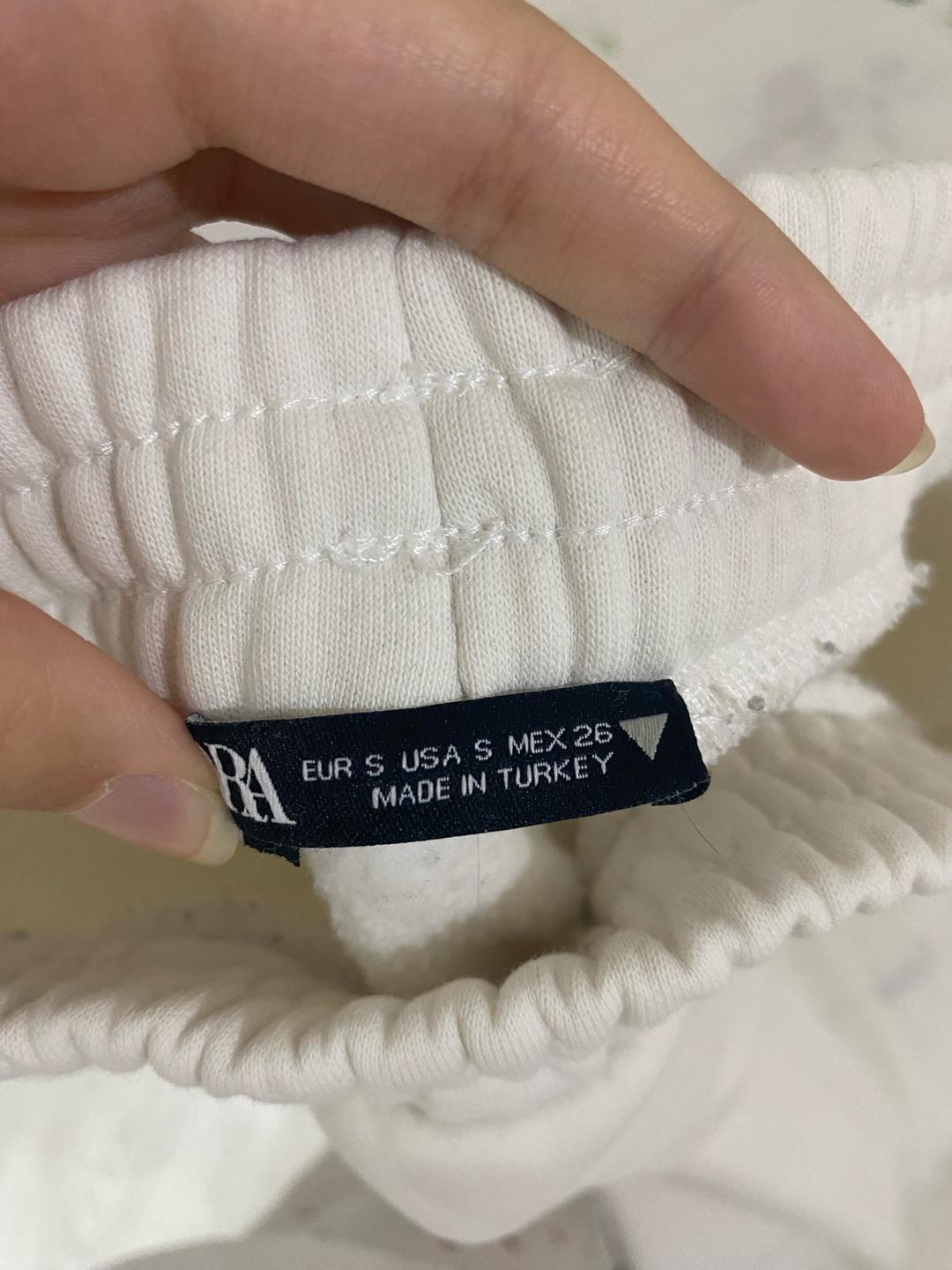 Zara теплые штаны на флисе зара — фото 2