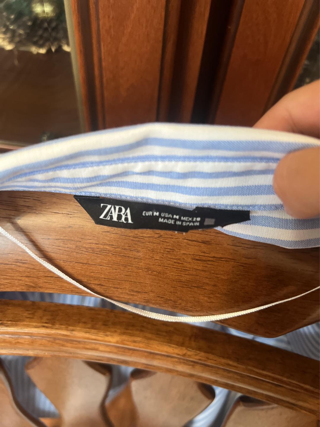 Zara Рубашка в полоску Zara — фото 2