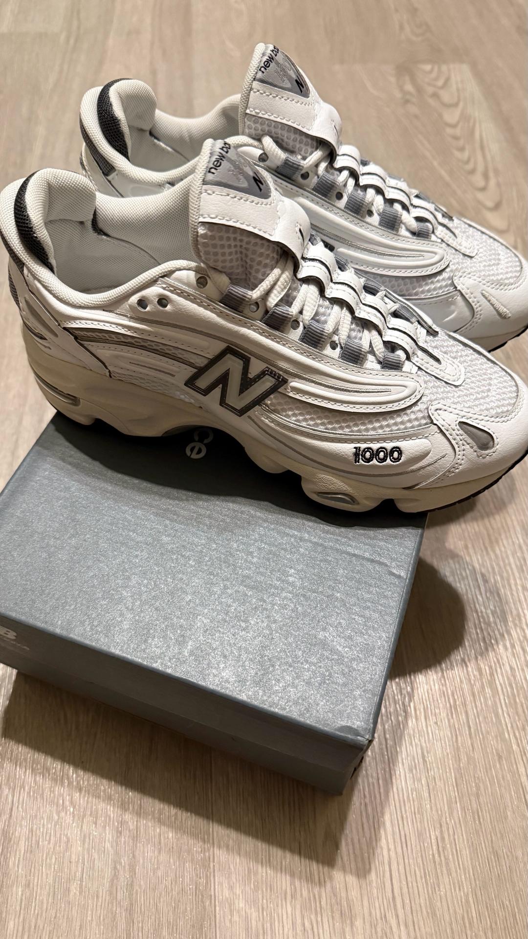 New Balance Кроссовки New Balance 1000 white — фото 2
