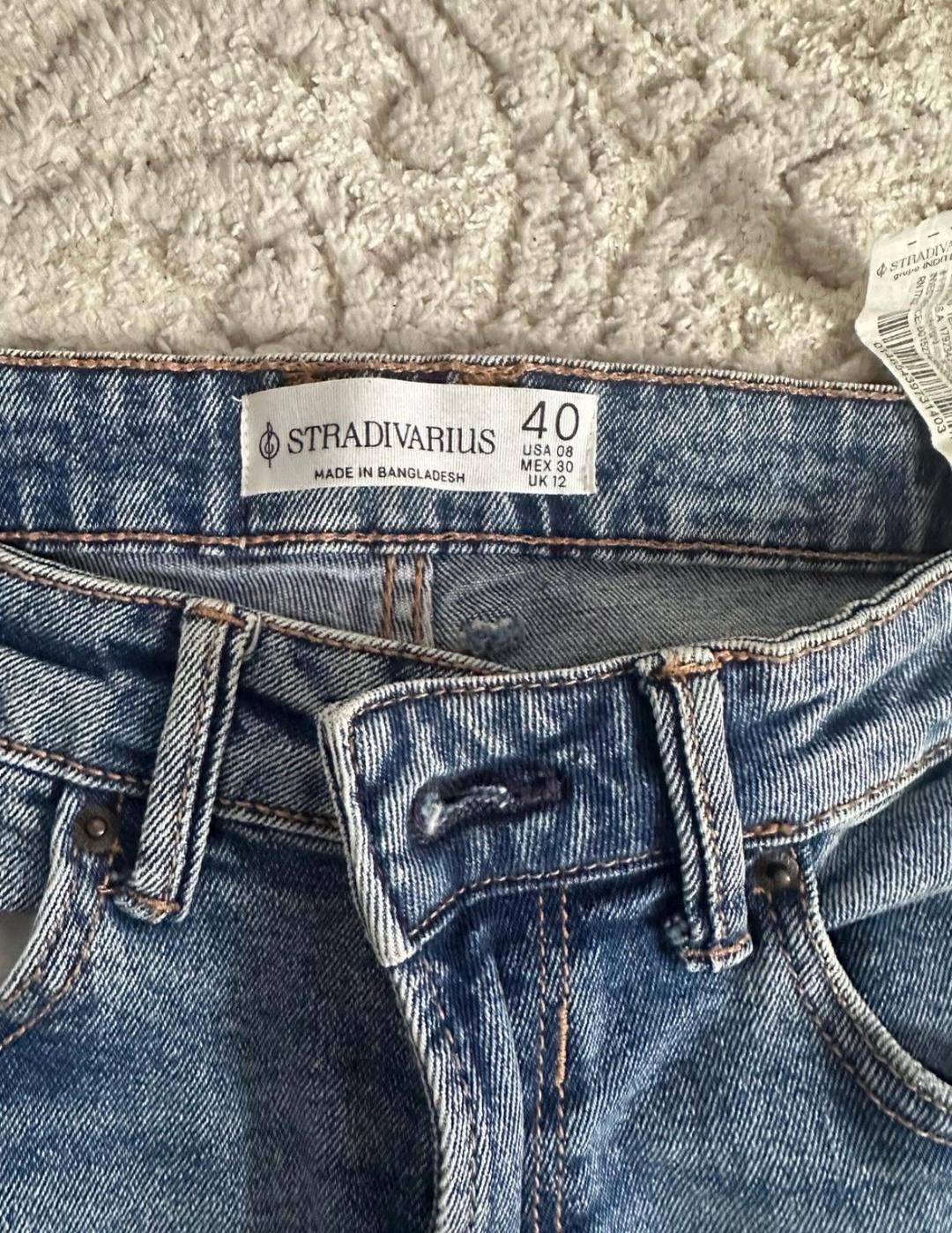 Stradivarius mom джинсы — фото 2