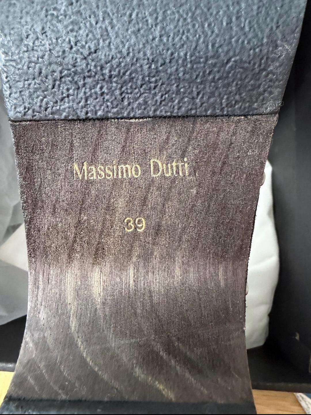 Massimo Dutti Мюли Massimo Dutti на платформе с каблуком 39 — фото 2