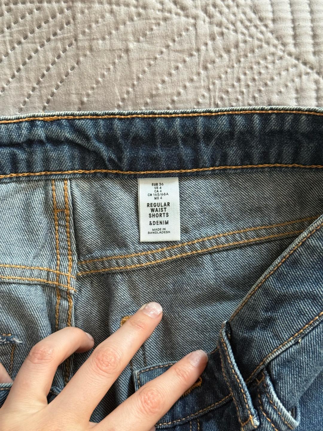 H&M H&M джинсовые шорты — фото 2