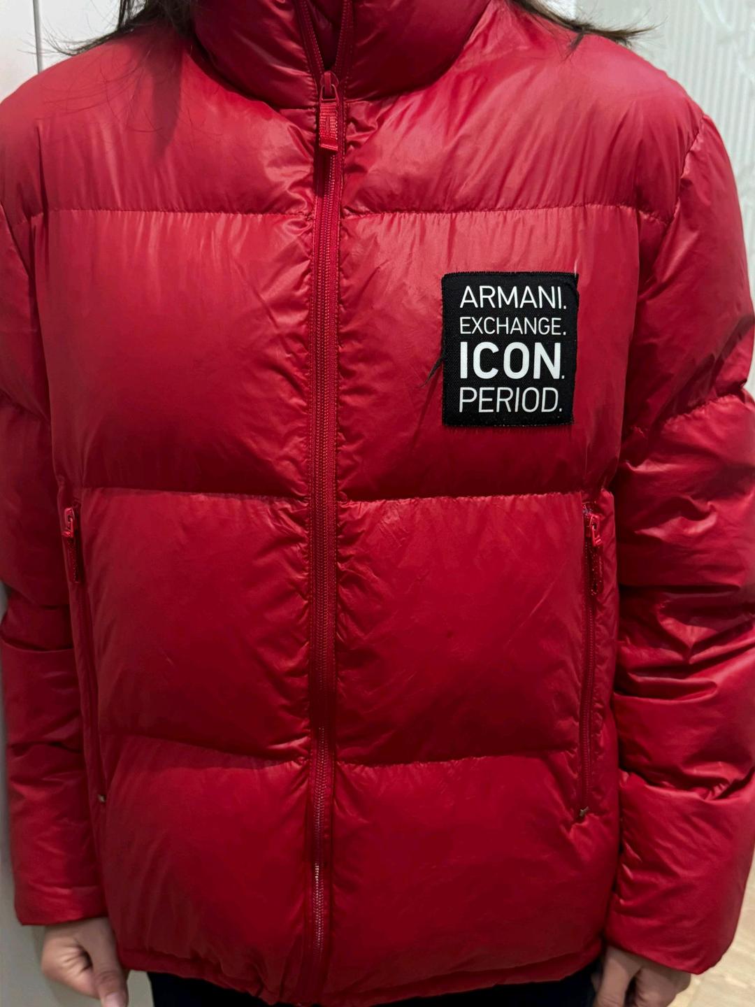 Armani Exchange Красная куртка ARMANI EXCHANGE — фото 2