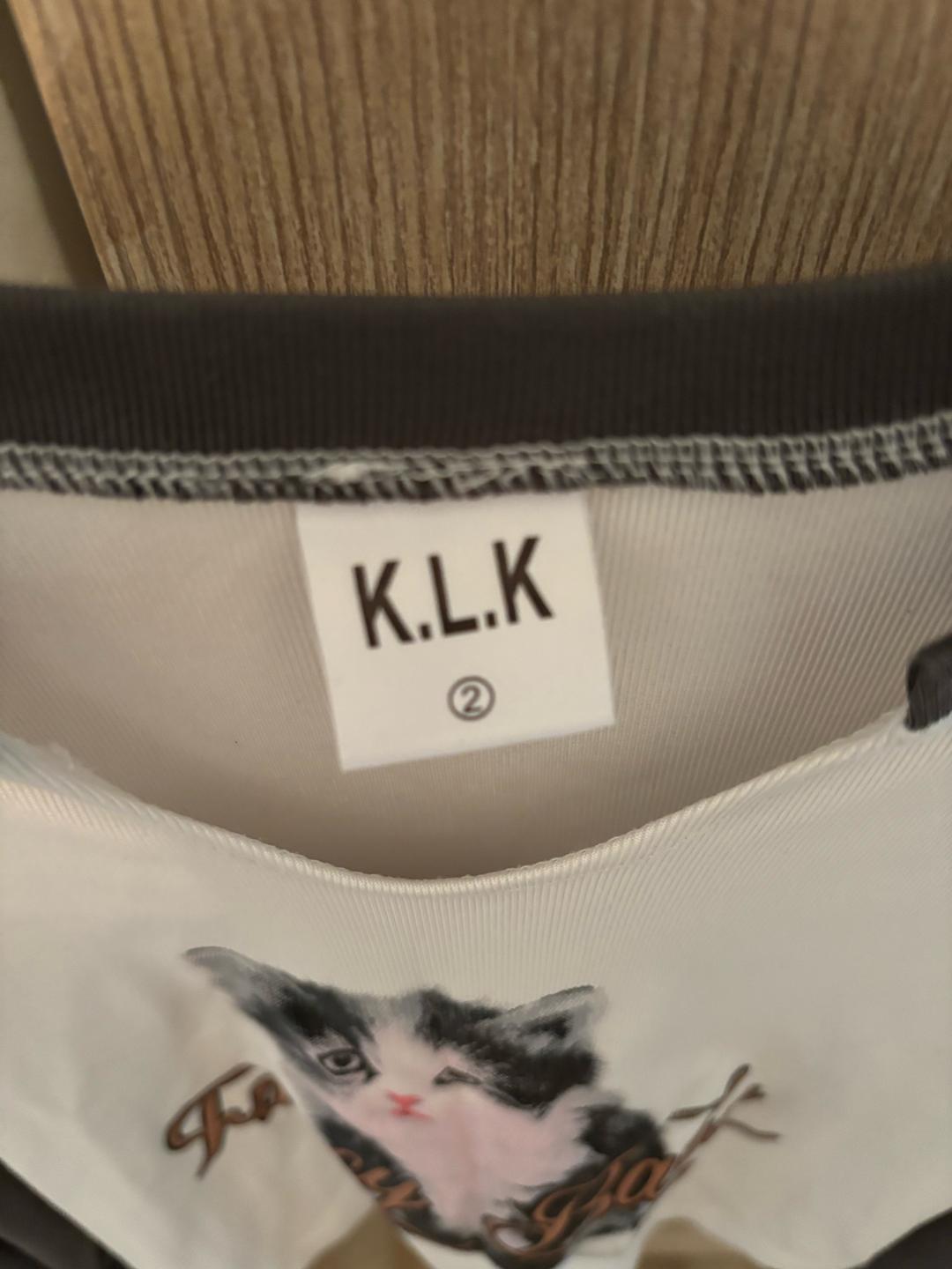 Нет бренда Лонгслив с принтом котенка — фото 2