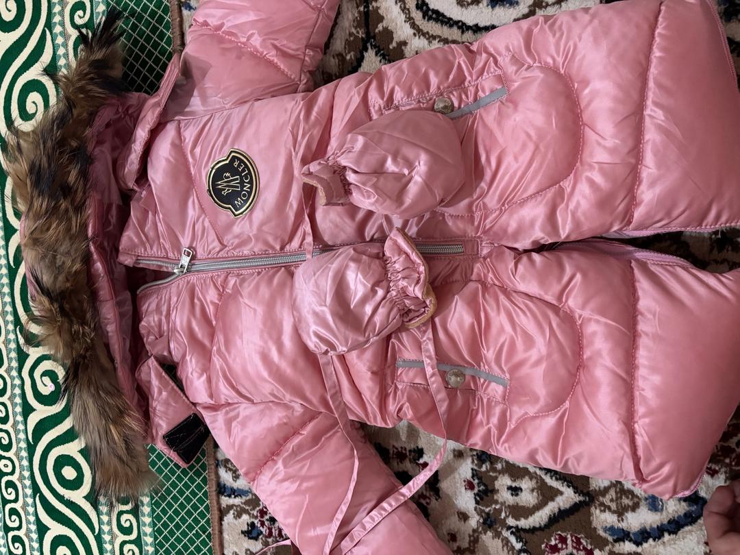 Moncler Детский зимний комбез — фото 2