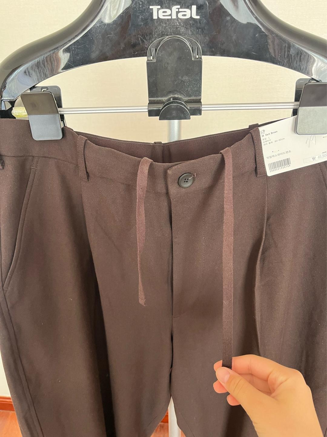Uniqlo Женские брюки со шнурком на поясе — фото 2
