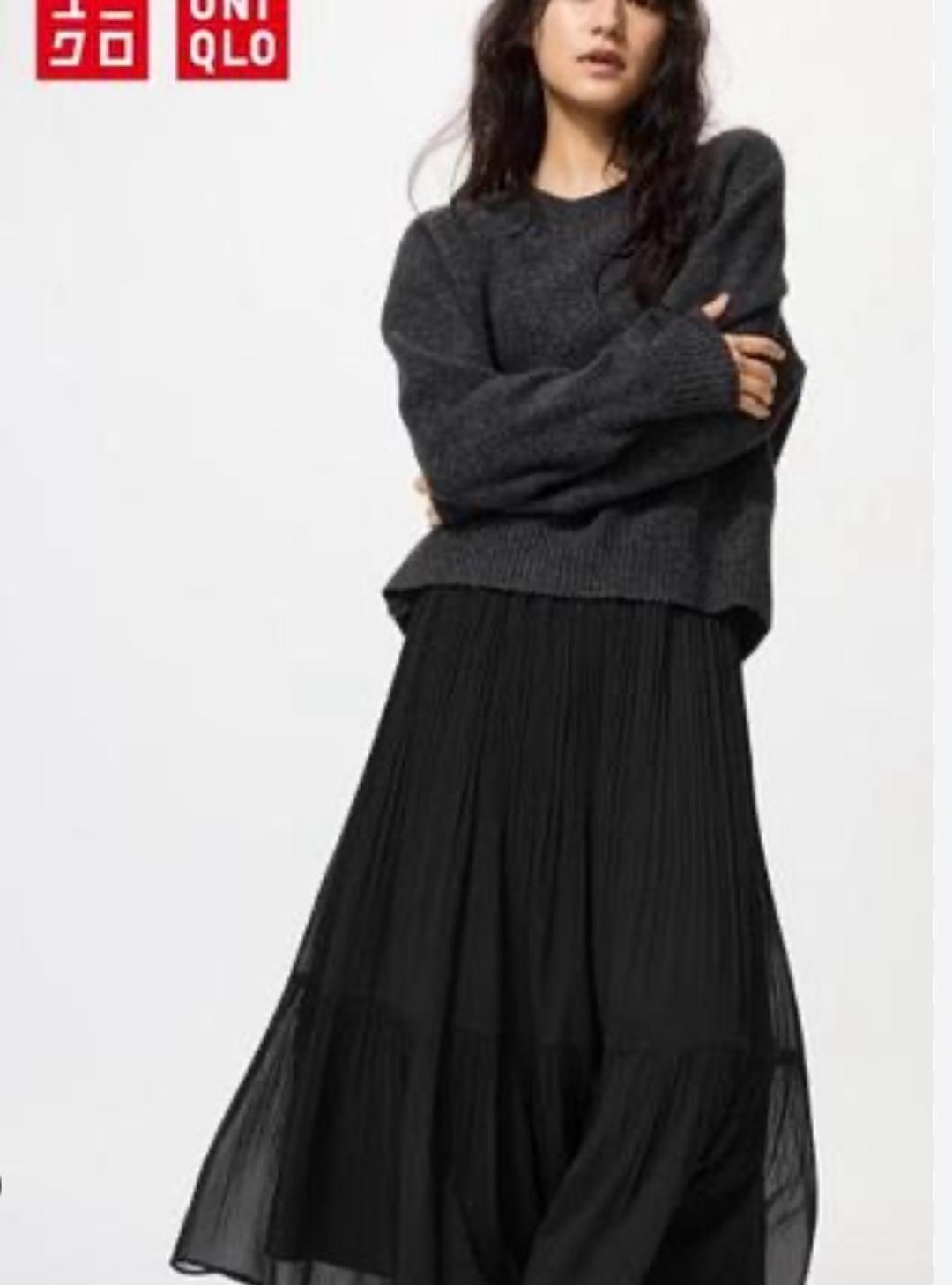 Uniqlo Юбка шифоновая многослойная Uniqlo — фото 2