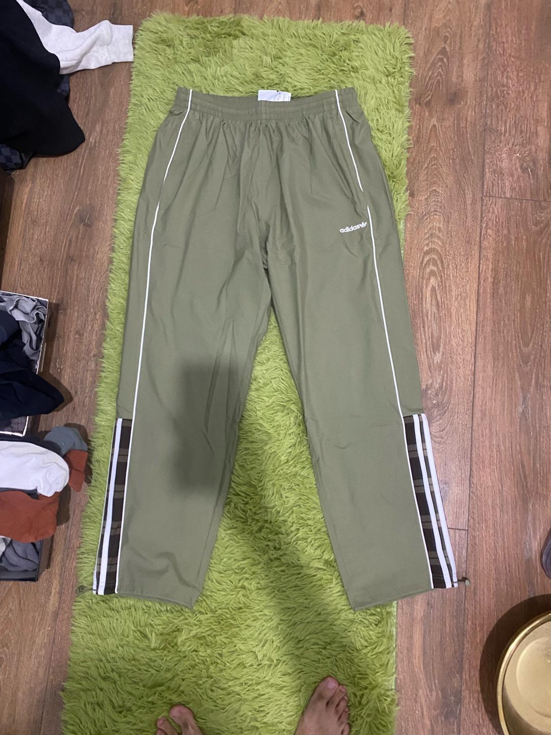 Adidas Adidas pants  tartan ORBGRN — фото 2