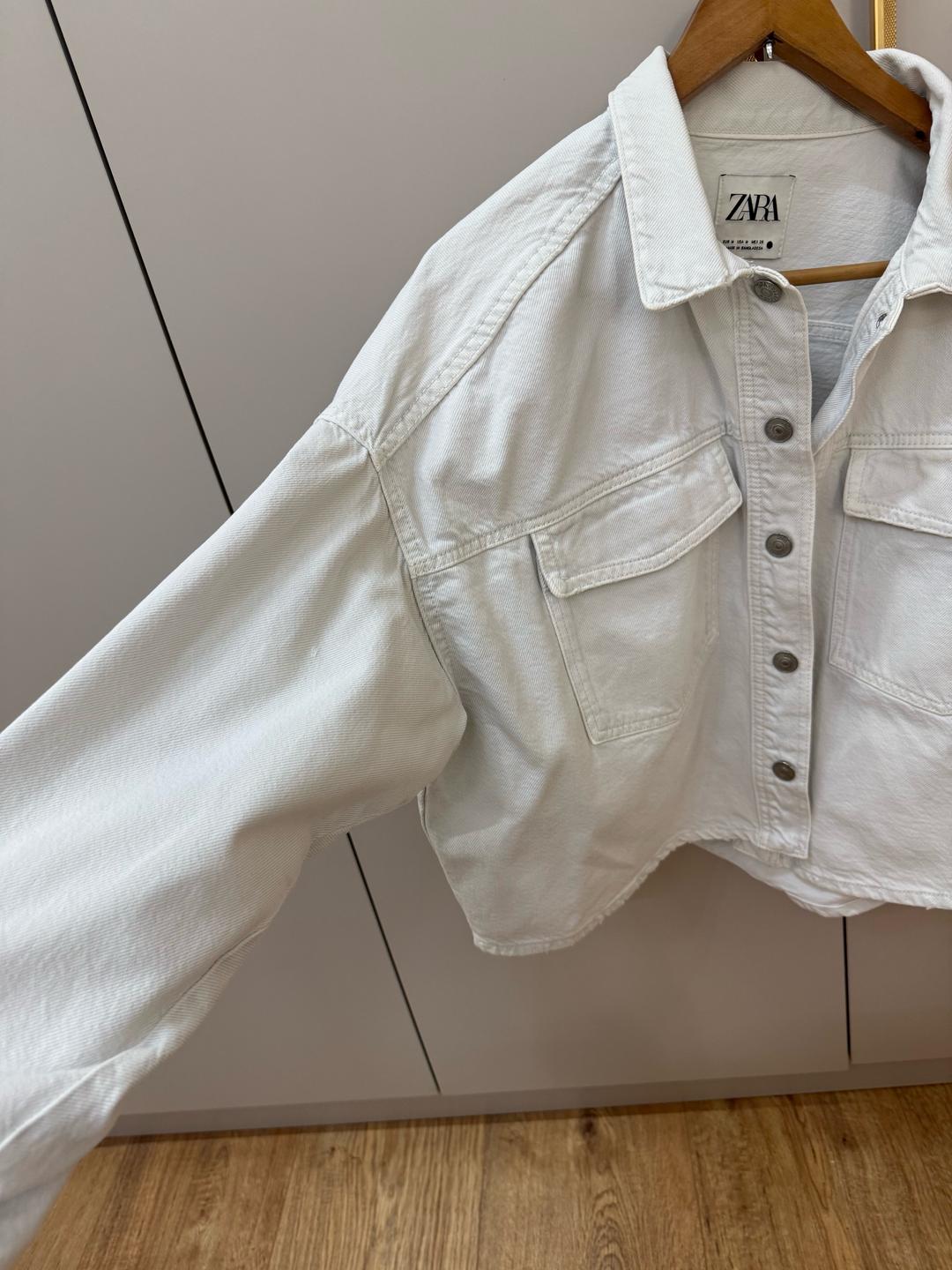 Zara Джинсовая куртка ZARA — фото 2