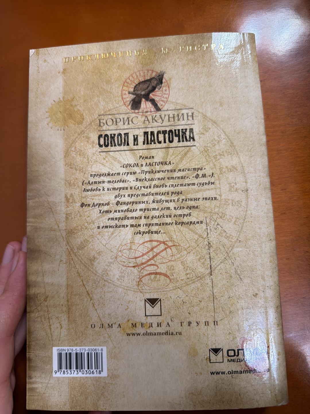 Борис Акунин Сокол и ласточка — фото 2