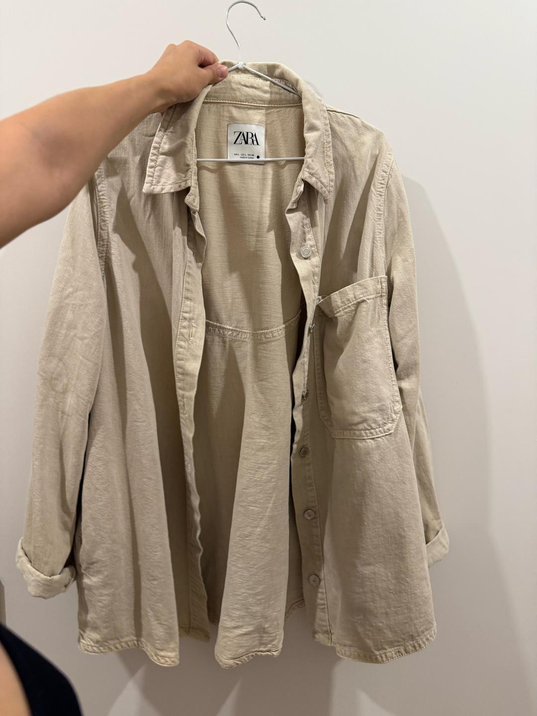 Zara Удлиненная рубашка ZARA — фото 2