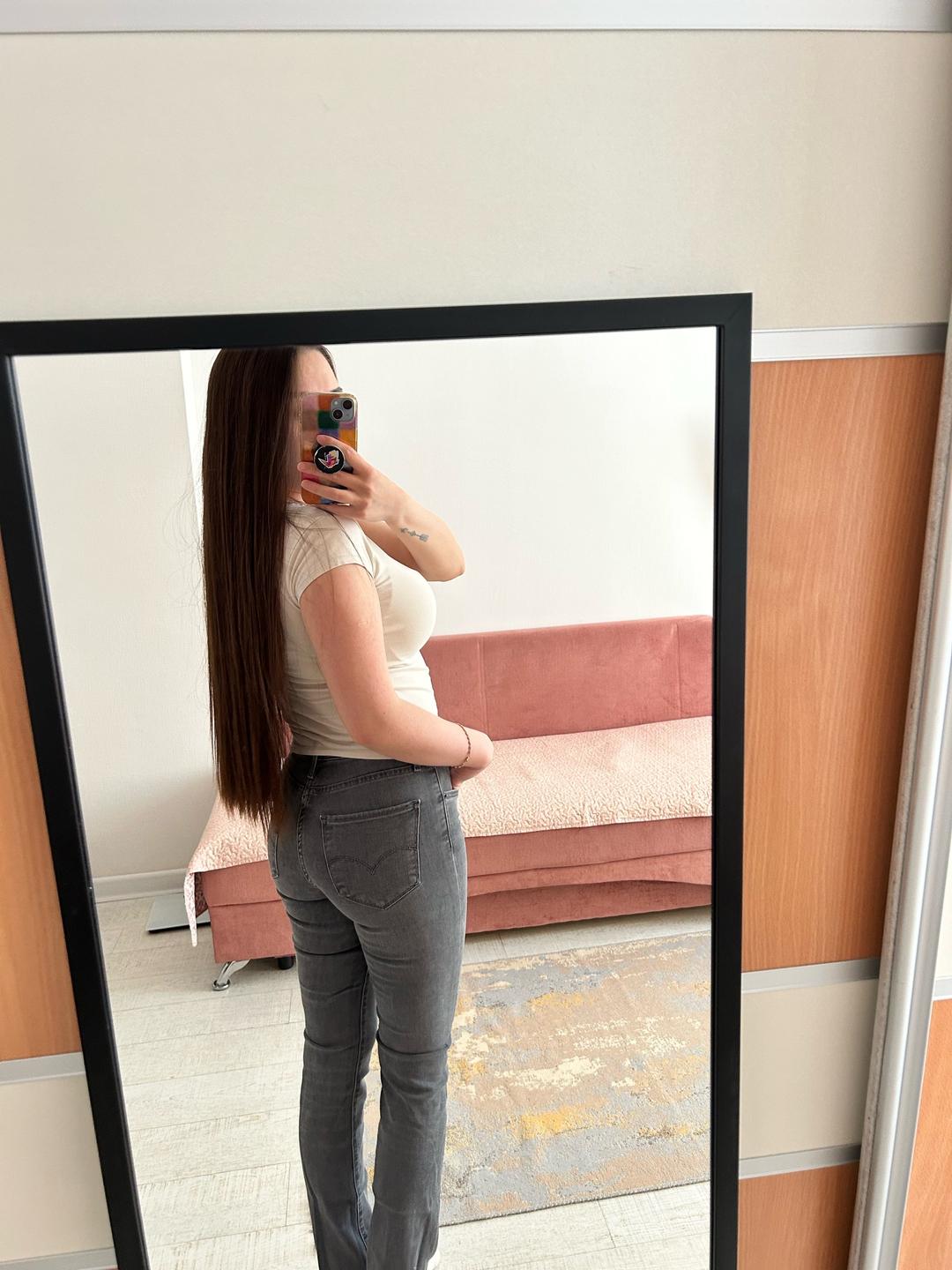 Levi's Серые джинсы, оригинал бренда Levi’s. В размере XS. — фото 2