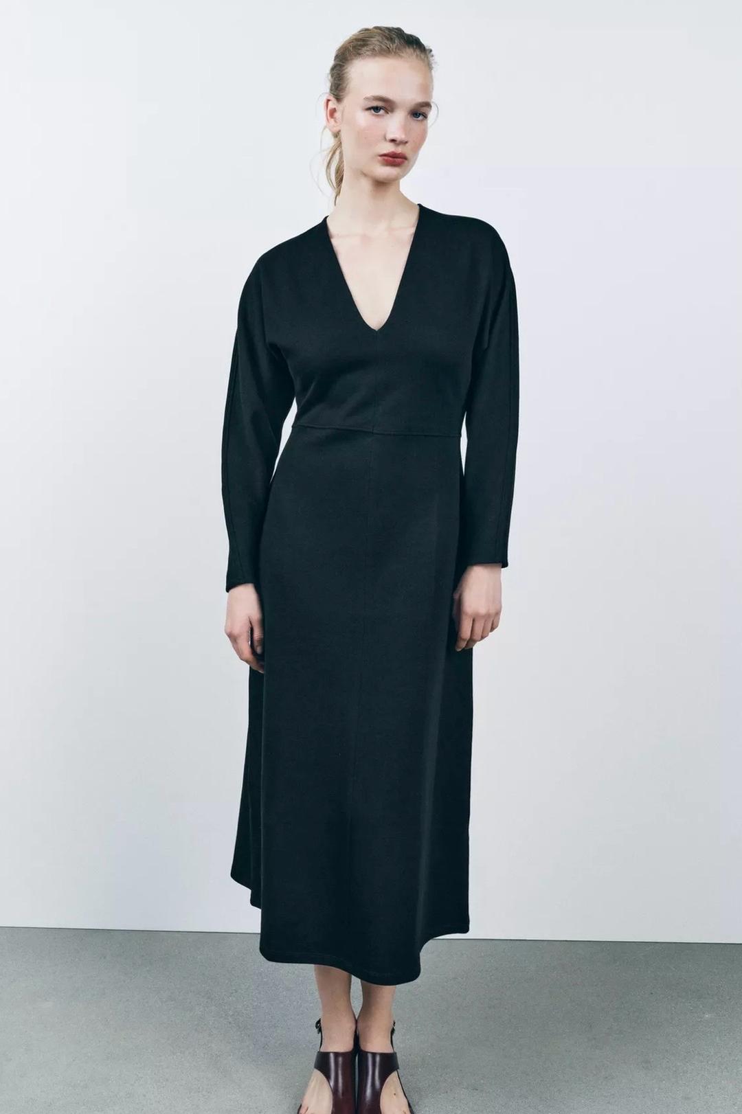Zara Трикотажное платье Zara — фото 2