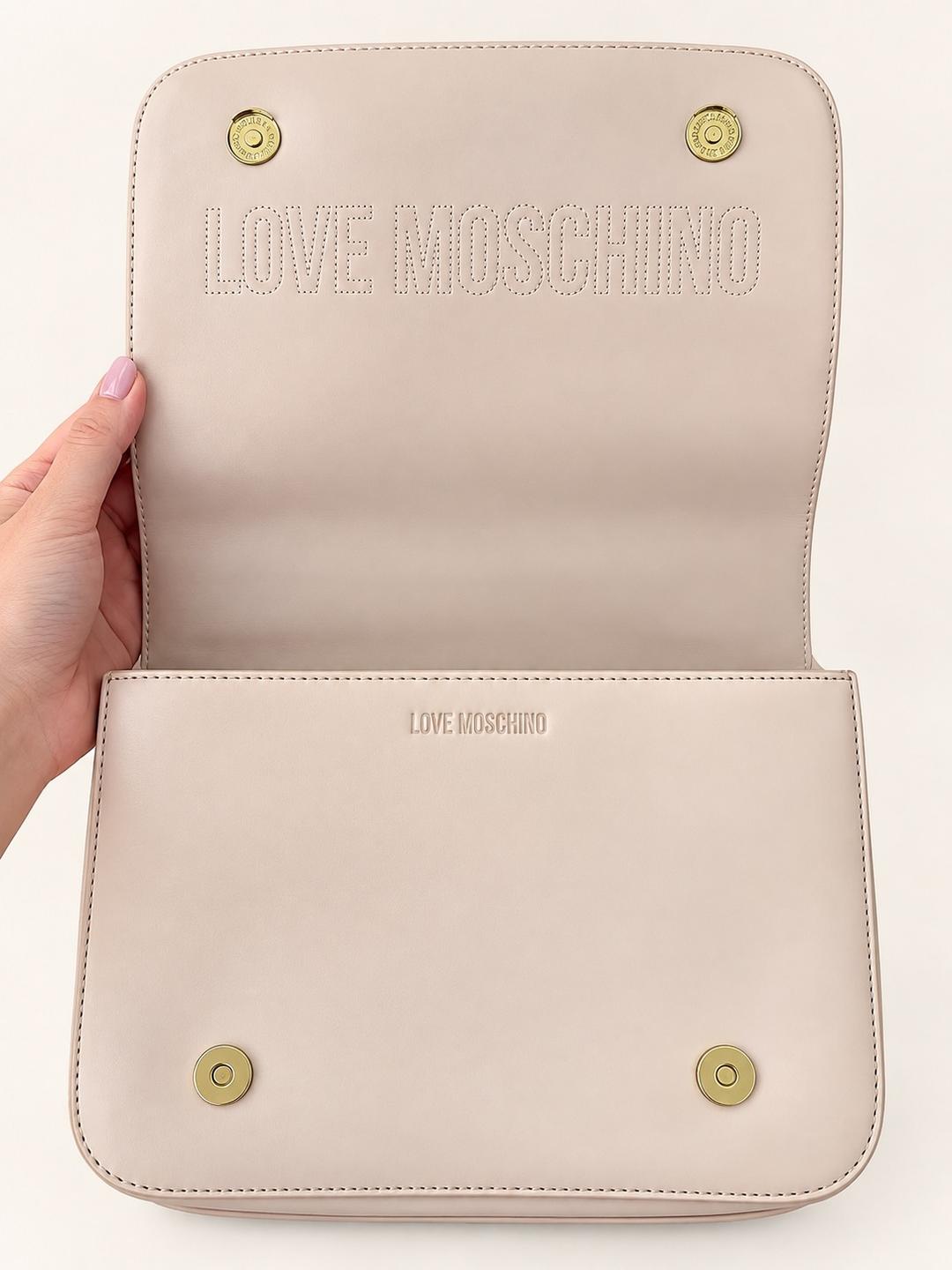 Love Moschino Новая стеганая сумка Love Moschino на цепи (пыльник, документы) 🌸✨ — фото 2